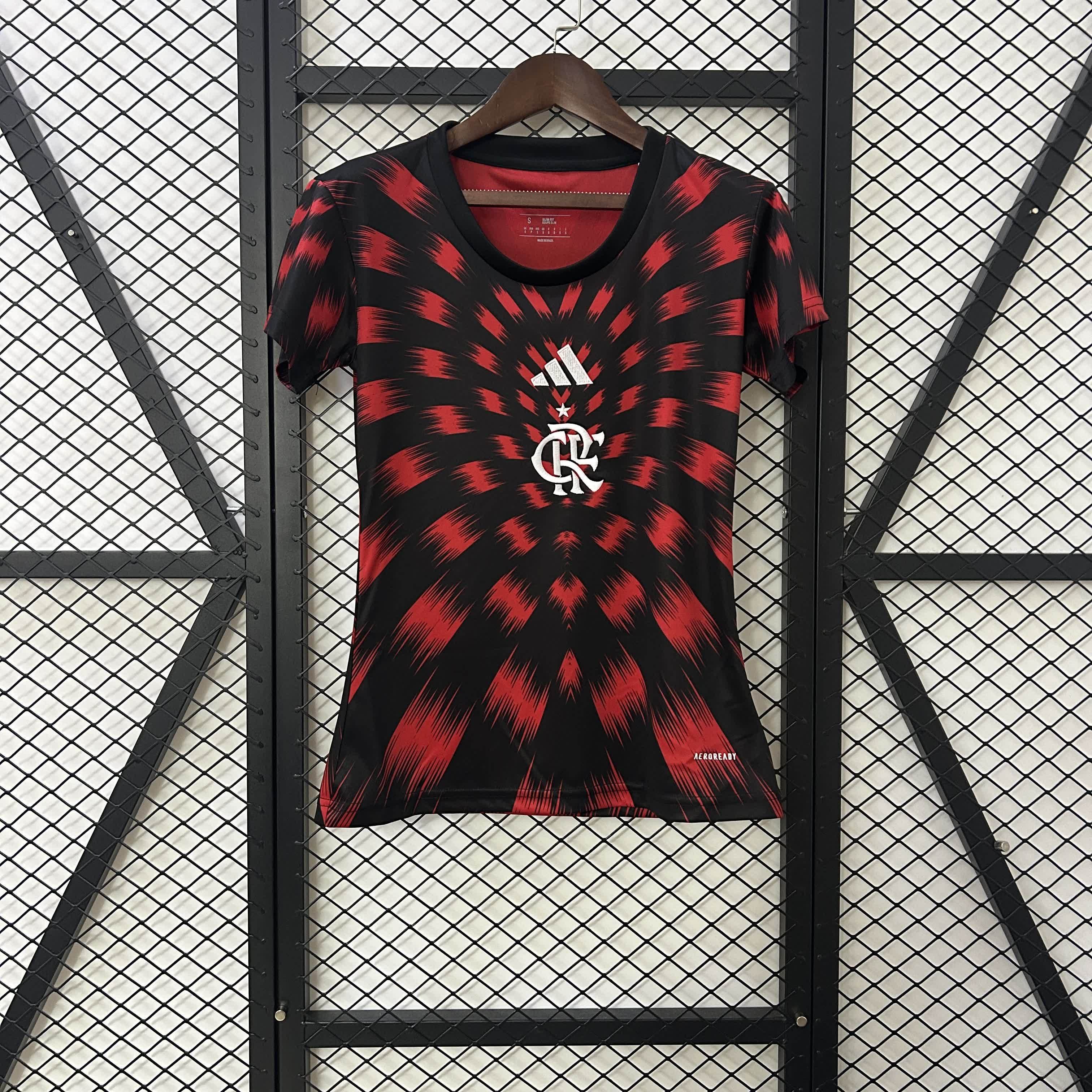 Camisa do Flamengo 25/26 Feminino Pré-Jogo
