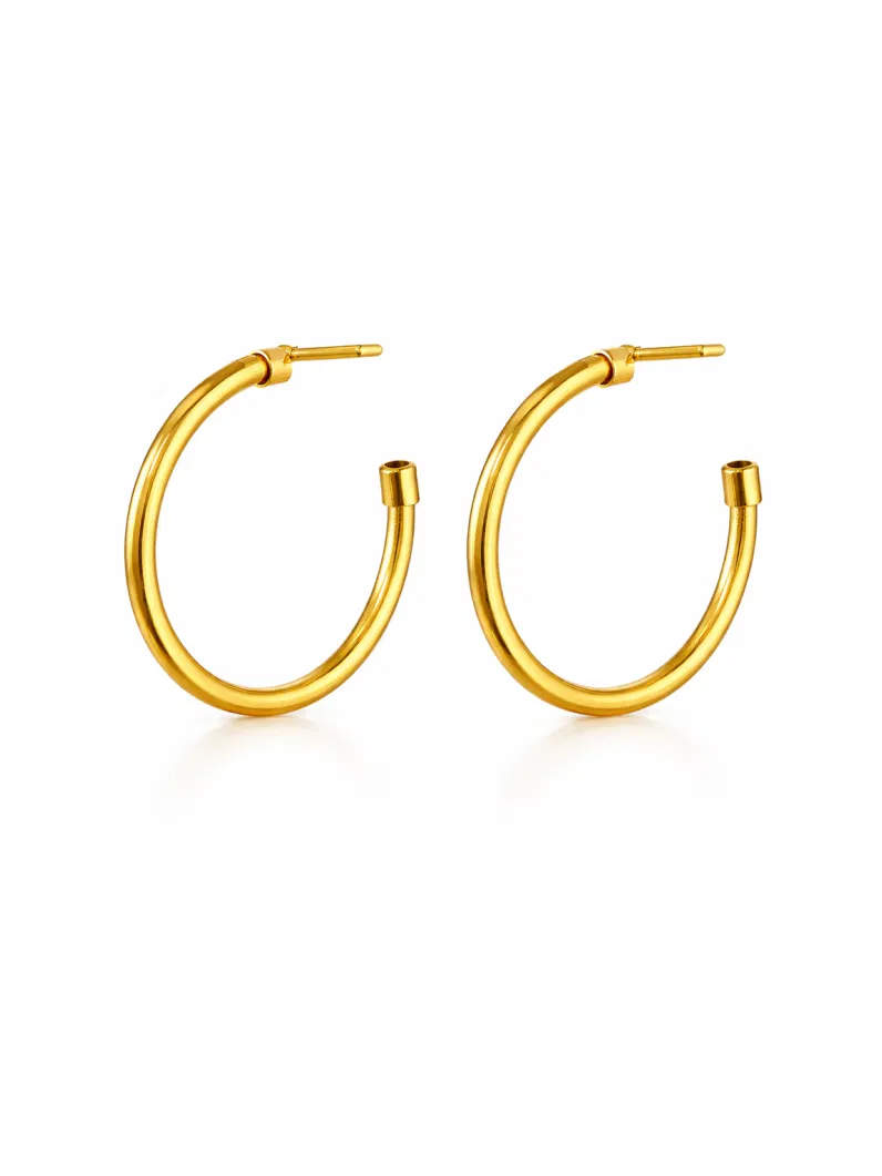 Brinco Argola Fio Redondo P