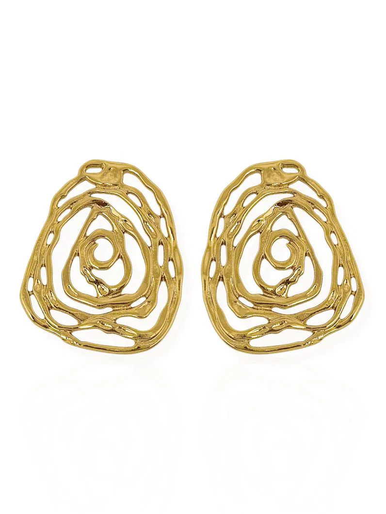 Brinco Fios Orgânicos Vazados