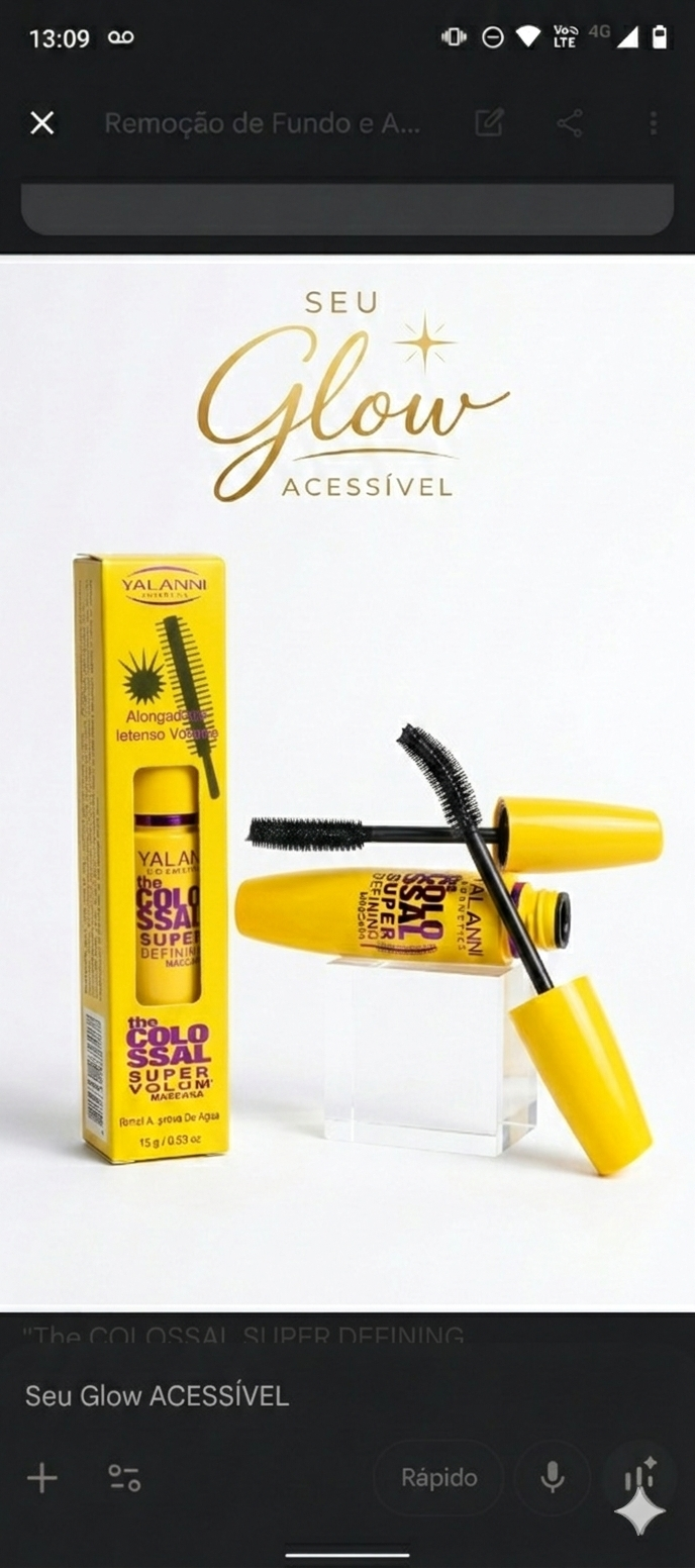 Rímel de alongamento