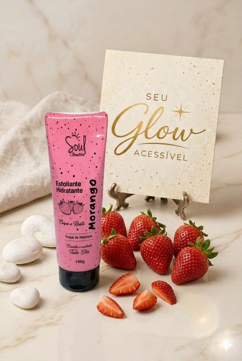 Esfoliante Morango