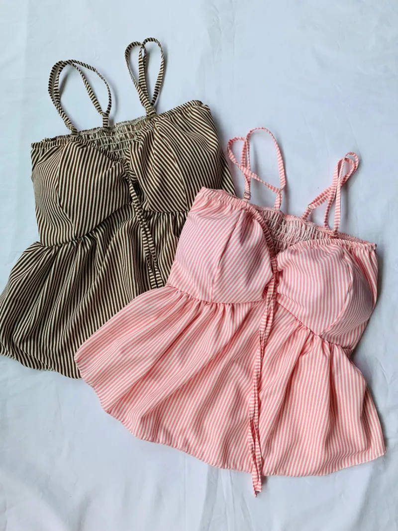 Blusinha Coquette Listrada