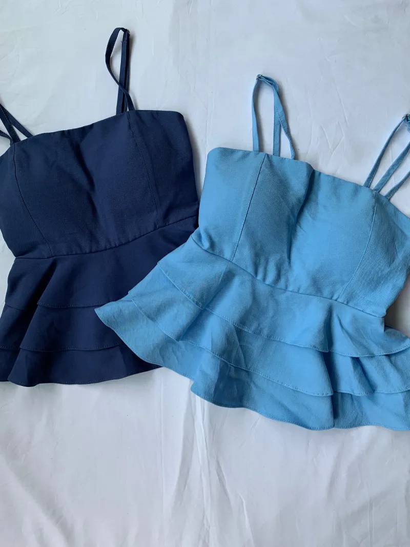 Blusinha com babado