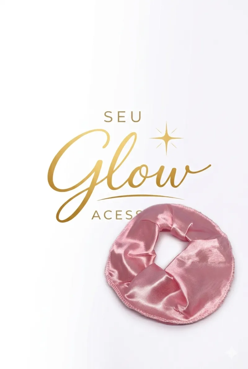 Rabicó de cetim Rosa bebe