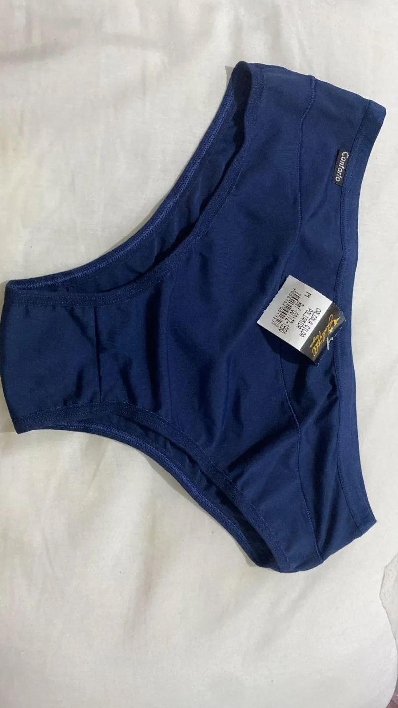 Calcinha Poliamida M azul