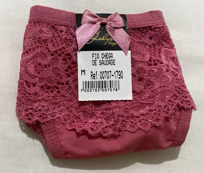 Calcinha M rosa