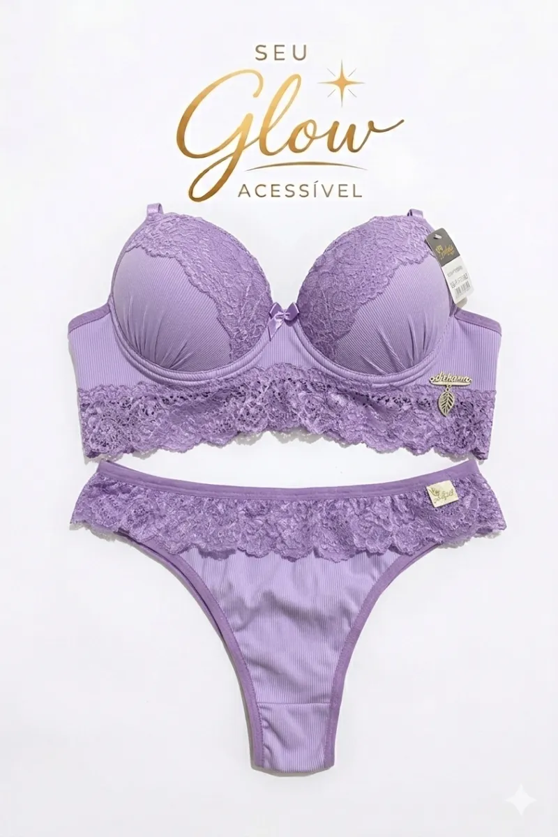 Conjunto G lilás