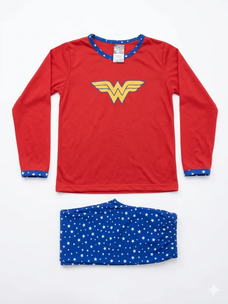 Pijama infantil G vermelho