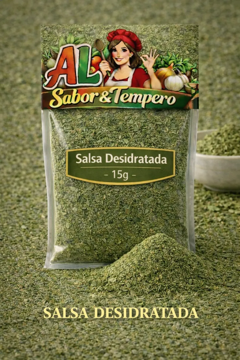 Salsa desidratada