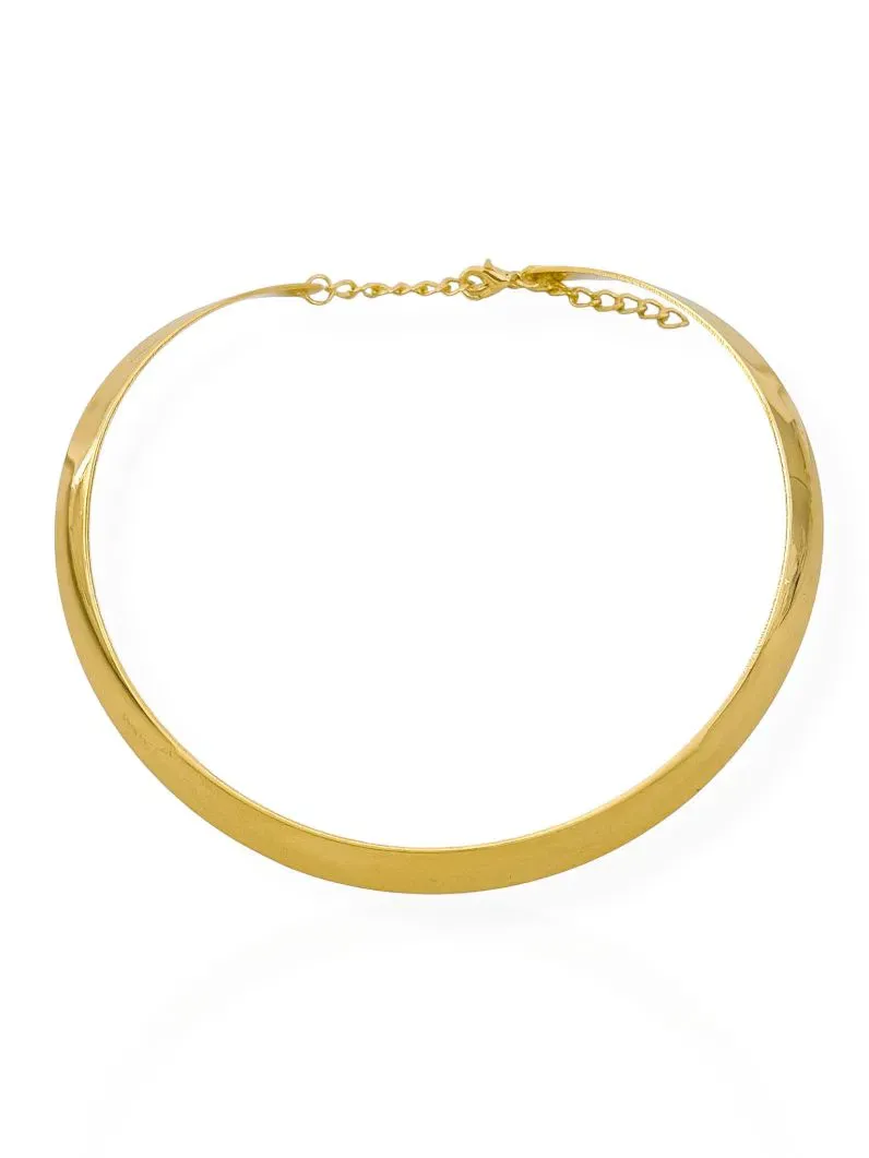 Choker Aro Design Liso Moderno