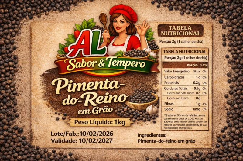 Pimenta do reino grao