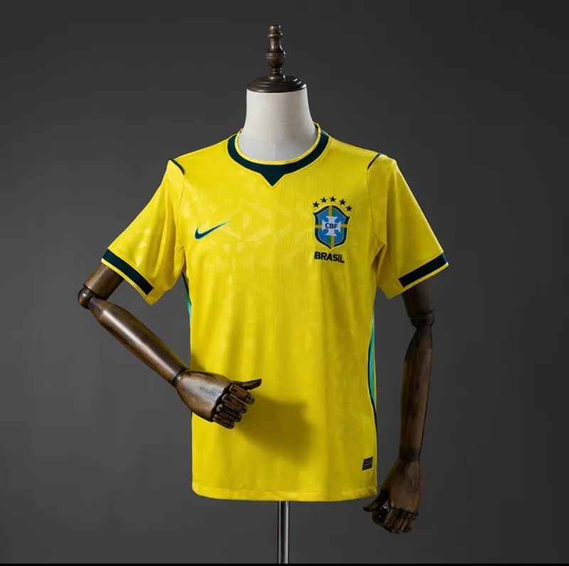 Camisa Brasil 2026 - Classic Gold Nike