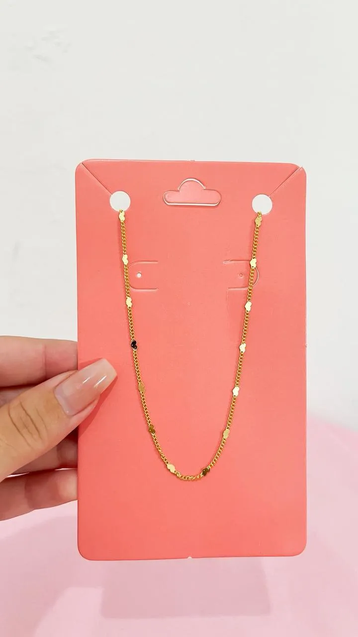 COLAR MINI CORAÇÕES