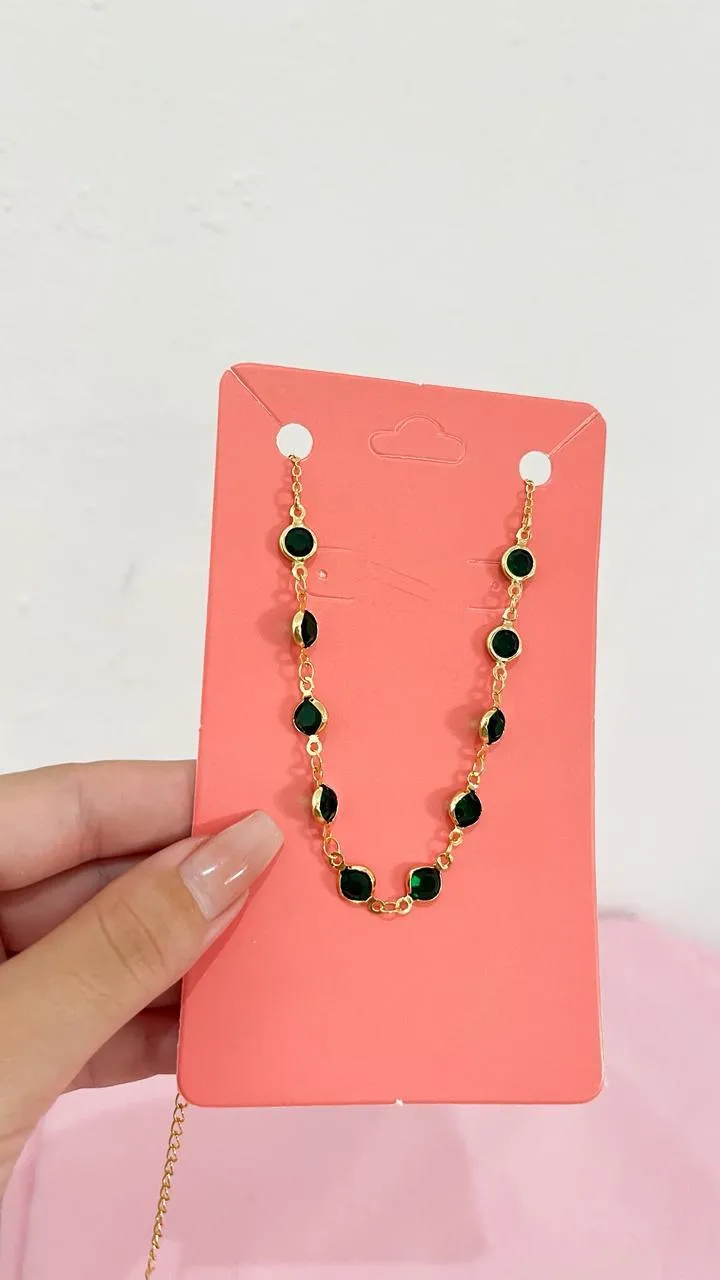 COLAR CHOKER ESMERALDA