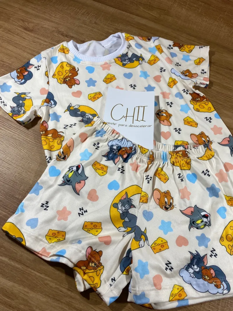 Pijama básico unissex 1