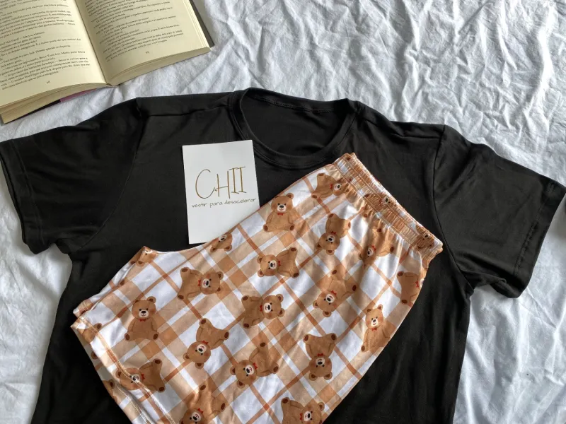 Pijama básico masculino