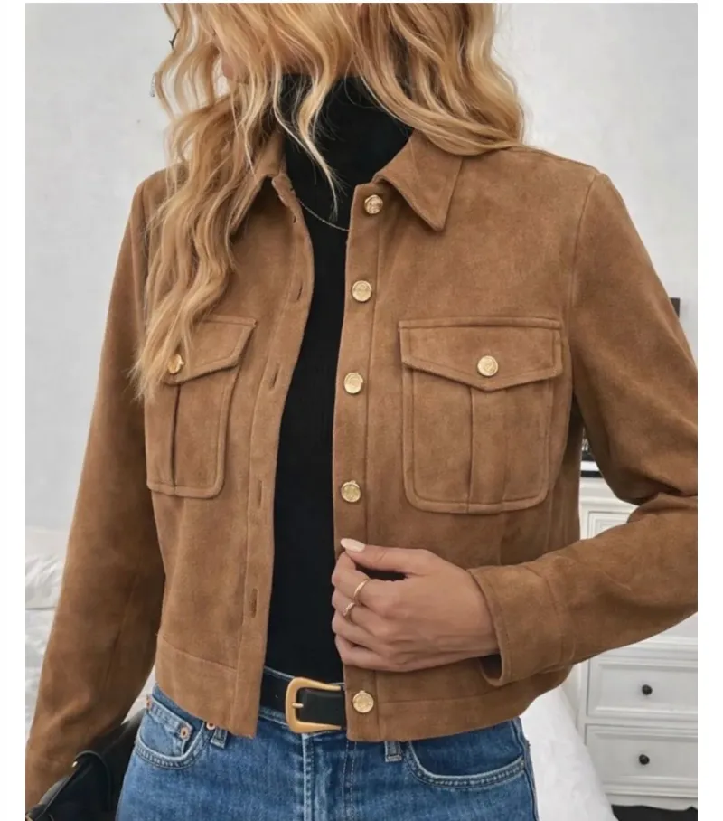 Jaqueta Suede B.