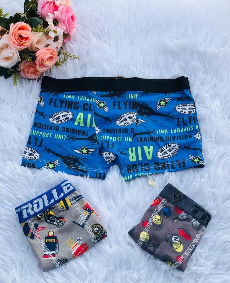 Cuecas estampada infantil