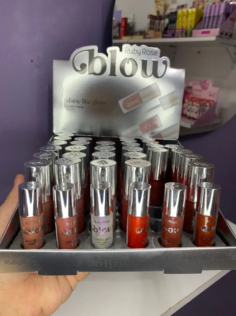 Brilho Labial Blow Ruby Rose