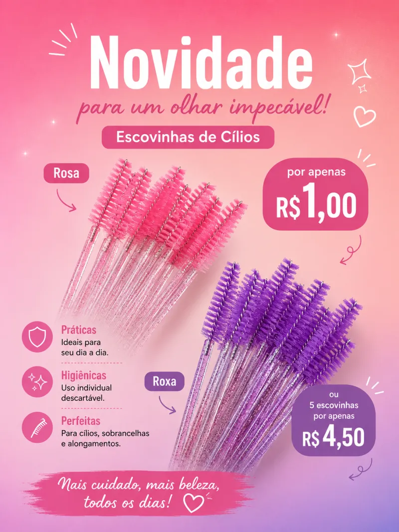 Escovinha de cílios