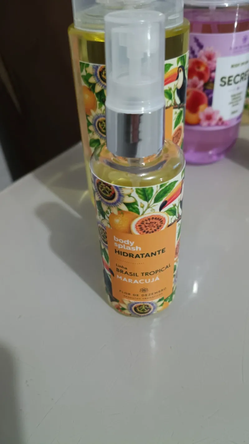 Body Splash hidratante 60 ml Maracujá